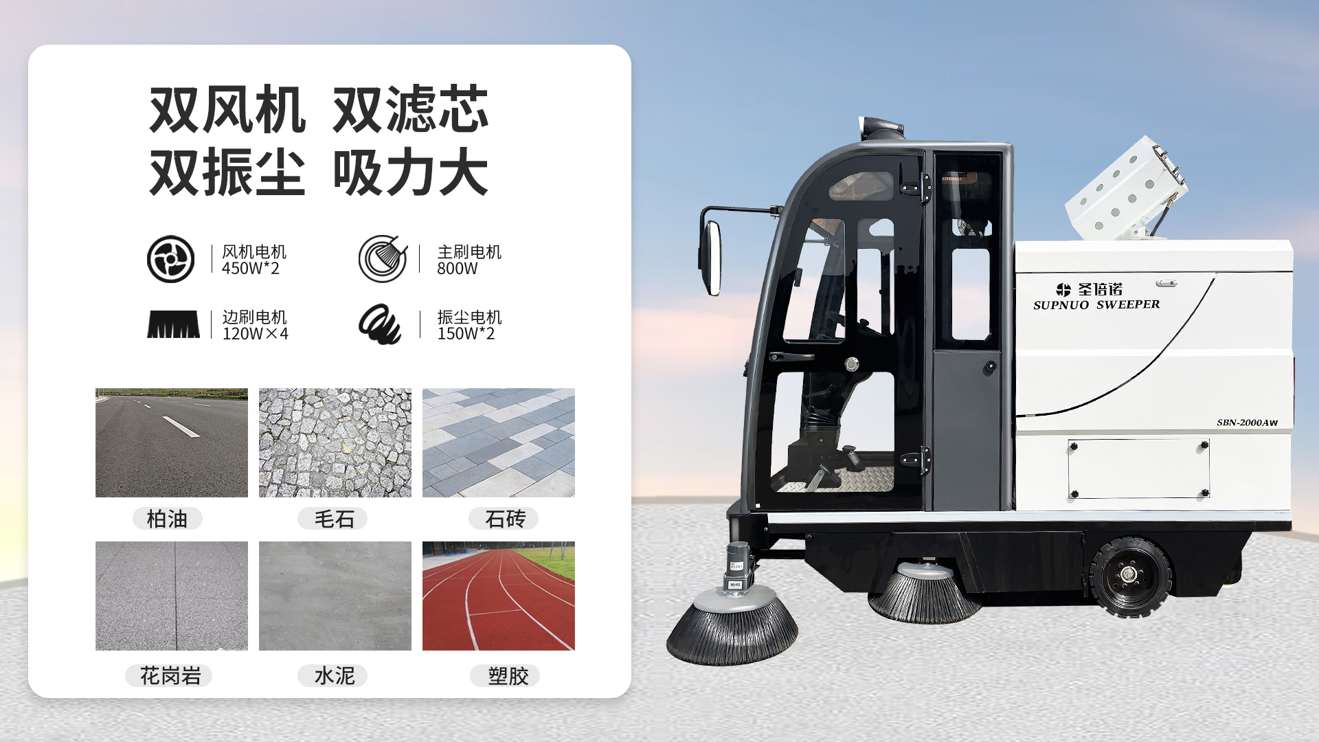 福安电动扫地车在机场清洁中的应用